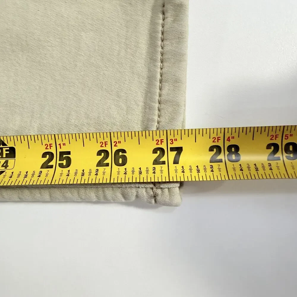 Vintage Jeans Mens M 32x30 Black Tan Khaki Straight Fit Business Casual Pants